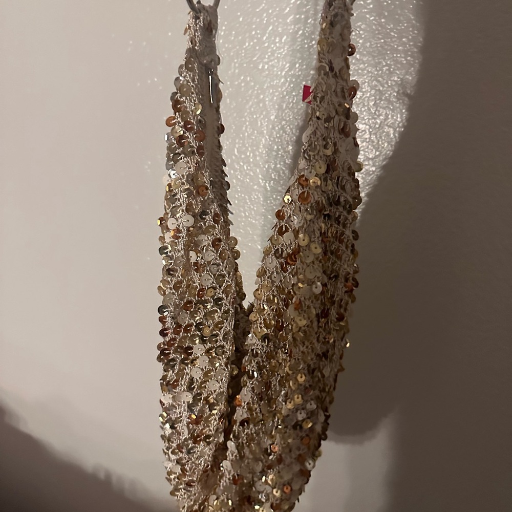 Boho Gold Slouchy Shoulder Purse